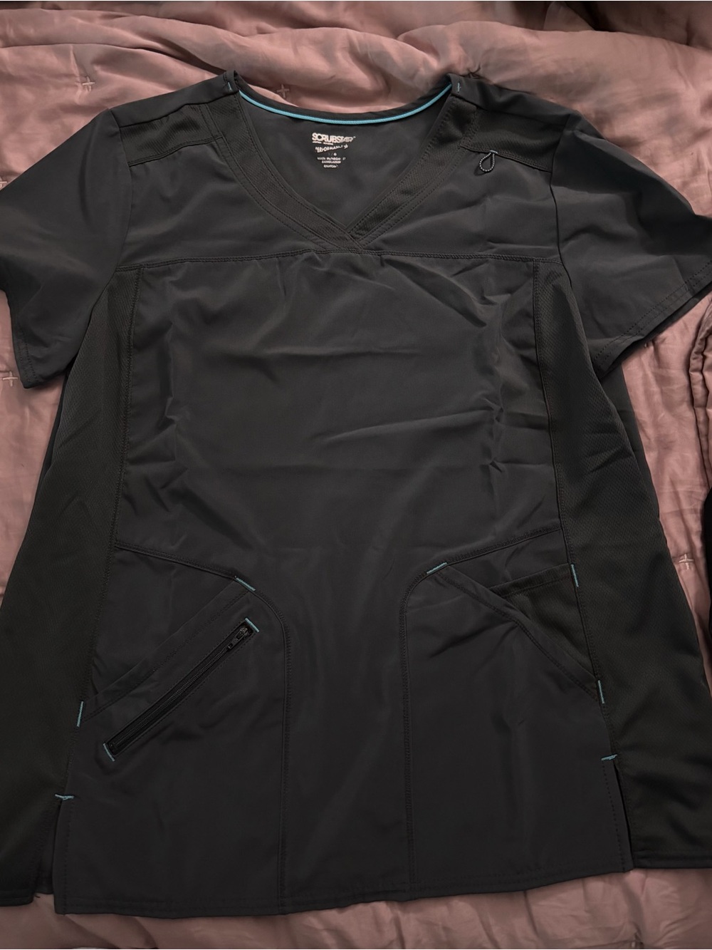 Scrubstar Gray Scrub Top and Pants